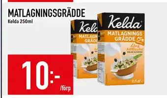 Matdax Matlagningsgrädde erbjuda