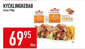 Matdax Kycklingkebab erbjuda