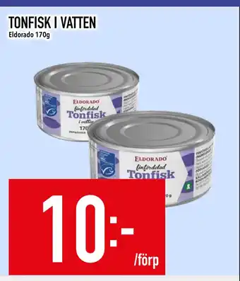 Matdax Tonfisk i vatten erbjuda