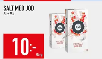 Matdax Salt med jod erbjuda