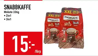 Matdax Snabbkaffe erbjuda