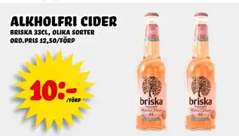 Nelins Alkholfri cider erbjuda