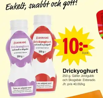 Eldorado drickyoghurt
