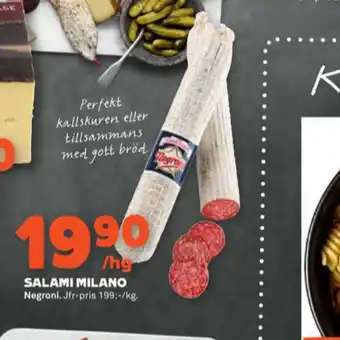 Stora Coop Negroni salami erbjuda