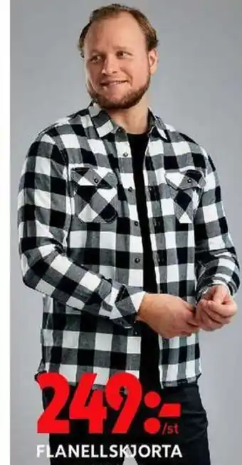 FLANELLSKJORTA