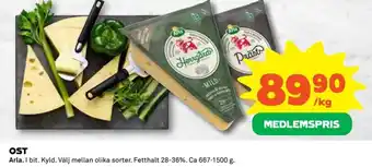 Coop OST Arla erbjuda