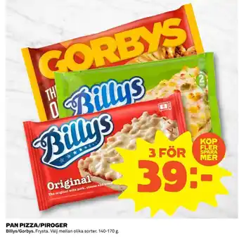 Coop PAN PIZZA/PIROGER erbjuda