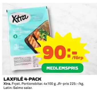 Coop LAXFILÉ 4-PACK erbjuda