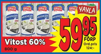 Supergrossen Vitost 60% erbjuda