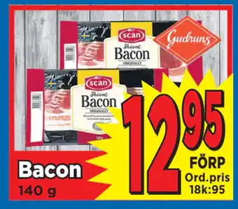 Supergrossen Bacon erbjuda