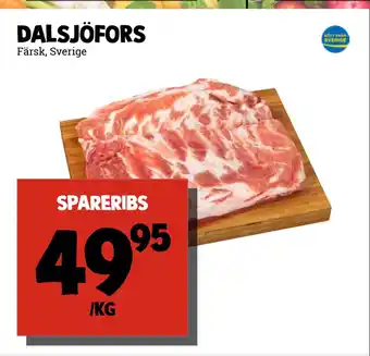MatArket Spareribs erbjuda