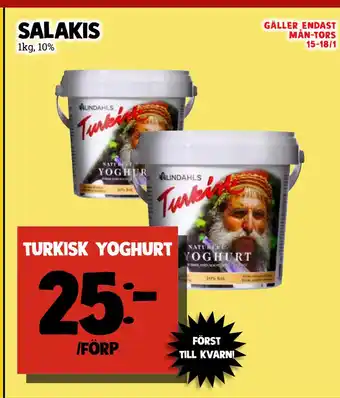 Turkisk yoghurt