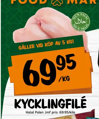 Bazaar Food market Kycklingfilé erbjuda