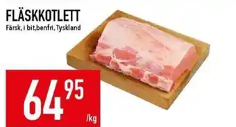 Matdax FLÄSKKOTLETT erbjuda