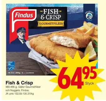 Matöppet Fish & Crisp erbjuda
