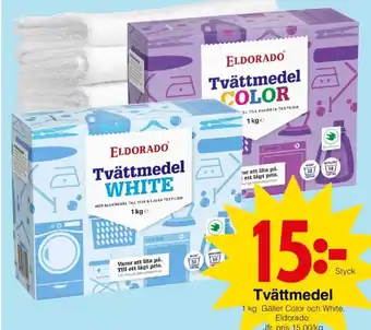 Matöppet Tvättmedel erbjuda