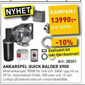 SeaSea Ankarspel quick balder x900 erbjuda