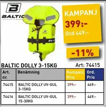 SeaSea Baltic dolly 3-15kg erbjuda