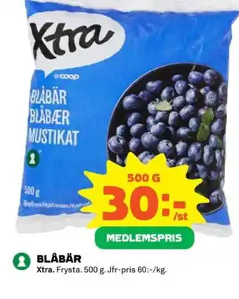 Coop Extra BLÅBÄR erbjuda