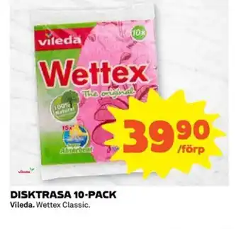 Coop Extra DISKTRASA 10-PACK erbjuda