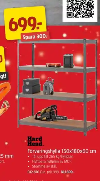 Jula Hard head lagerhyllor erbjuda
