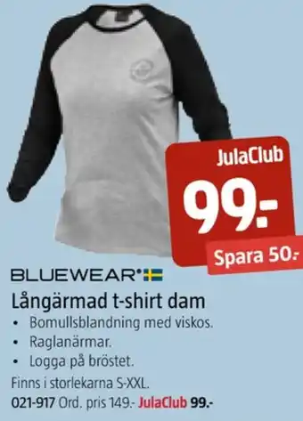 Jula Bluewear arbetströjor erbjuda