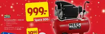 Jula Meec tools kompressor erbjuda