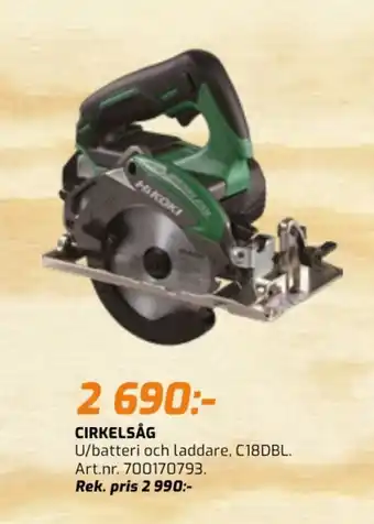 CIRKELSÅG