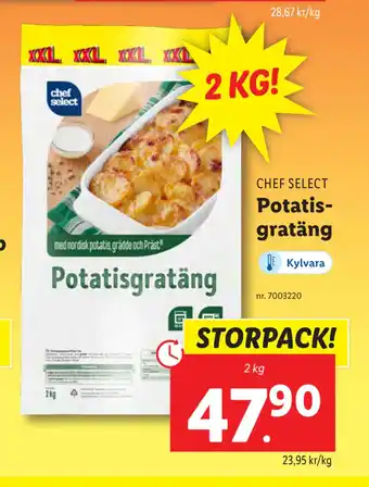 Lidl Potatisgratäng erbjuda