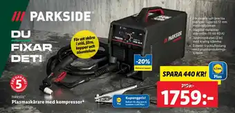 Lidl Plasmaskärare med kompressor erbjuda