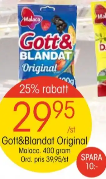 Gott & blandat familie guf godispåsar