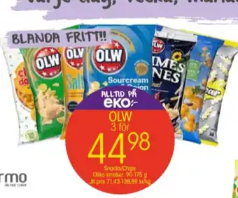 EKO Choco crunch snacks pomes fines erbjuda
