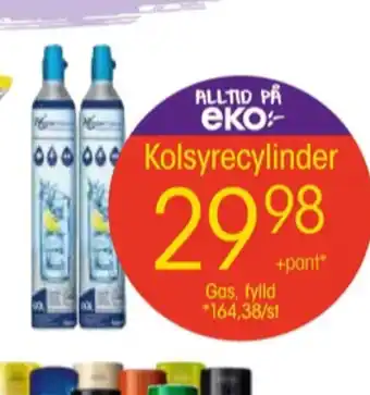EKO Wassermaxx kolsyrepatron erbjuda