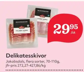 Hemköp Jakobsdals skinka erbjuda