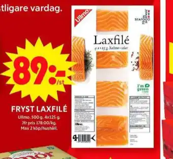 ICA Maxi Ullmo laxfilé erbjuda