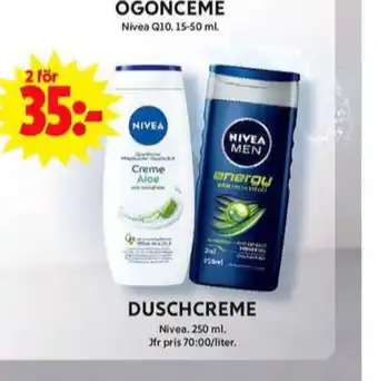 ICA Maxi Nivea duschtvål erbjuda