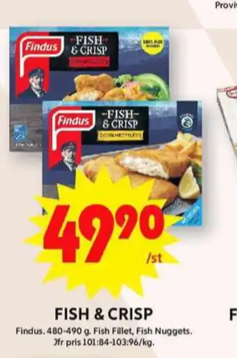 Findus fisknuggets