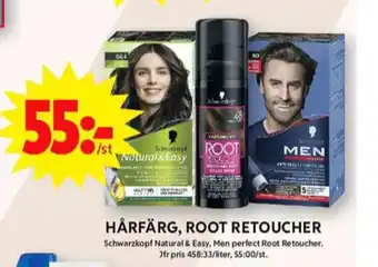 ICA Maxi Natural & easy hårfärg erbjuda
