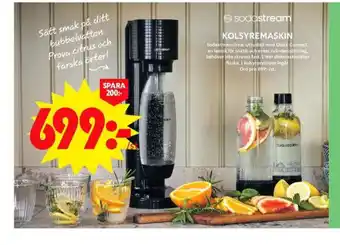 ICA Maxi Sodastream kolsyremaskin erbjuda