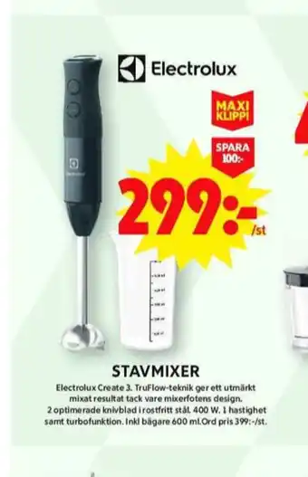 ICA Maxi Electrolux stavmixer erbjuda