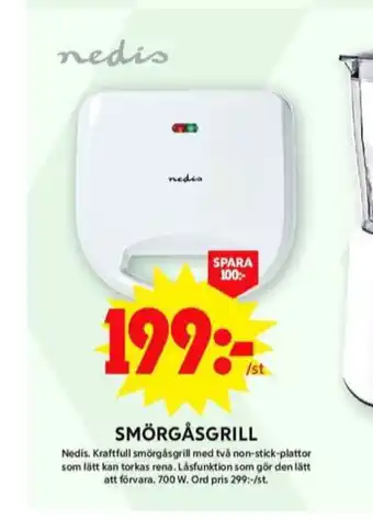 ICA Maxi Nedis smörgåsgrill erbjuda
