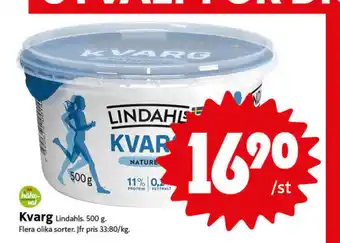 ICA Nära Lindahls kvarg erbjuda