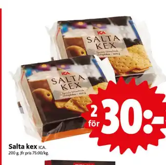 ICA Nära Ica smörgåskex erbjuda
