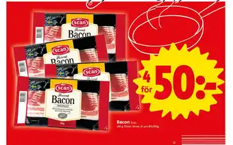 ICA Nära Scan baconskivor erbjuda
