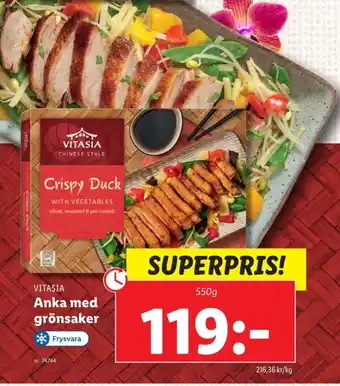 Lidl Vitasia färdigrätter erbjuda