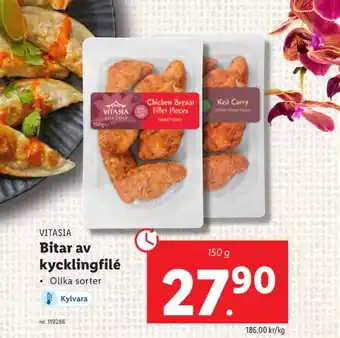 Lidl Vitasia kycklingfilé erbjuda