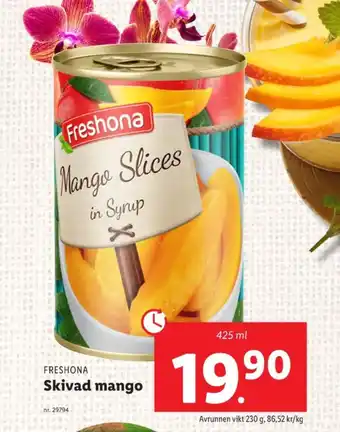 Lidl Vitasia frukt erbjuda