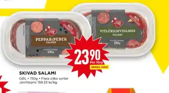 Willys Gøl salami erbjuda