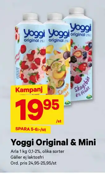 City Gross Yoggi original & mini erbjuda