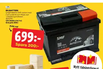 Jem&Fix Bilbatteri erbjuda